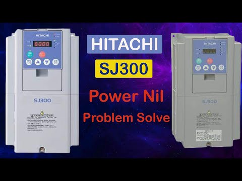 Hitachi SJ300 11Kw Power Nil. Power Problem Hitachi SJ300 Repair.