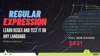Regular Expressions (regex) - Full new tutorial 2021 in Pashto