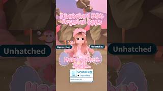 Hatching 204 Crystal Eggs! #adoptmeroblox #adoptme #roblox #robloxadoptme #playadoptme