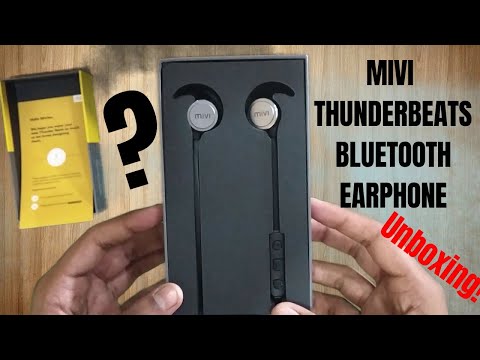 Mivi ThunderBeats Bluetooth Earphones Unboxing! || Best Earphone🔥? || Price & All Specs🔥
