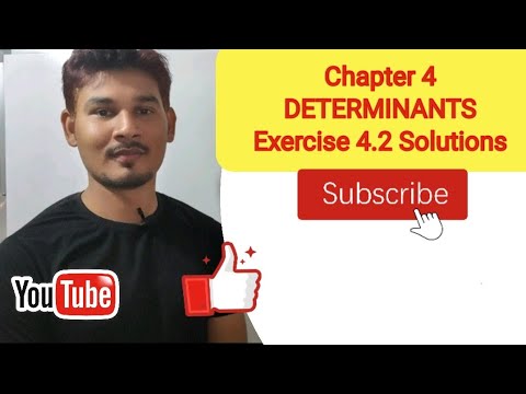 Class 12 Maths Chapter 4 Exercise 4.2 Solutions | Part 1