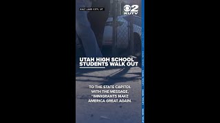Utah lawmakers react to high school students walk out