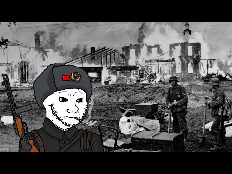 Dark is the Night, but the Germans are Shelling Leningrad Again.