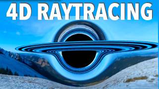 What is 4D Raytracing? (Blackhole simulation) #SoME4