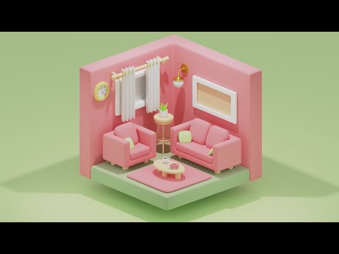 How to Create an Isometric Camera in Blender - The Easiest Way