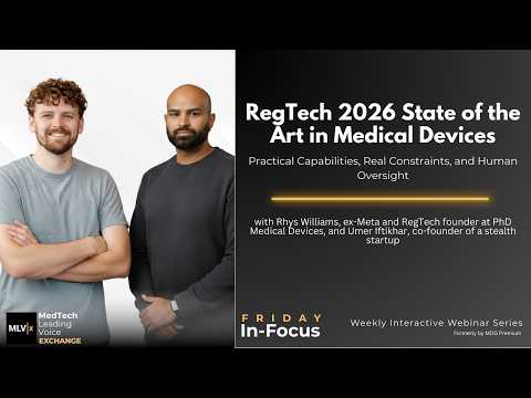 RegTech 2026 in Medical Devices: Capabilities, Constraints & Human Oversight