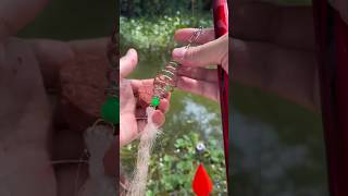 tutorial menggunakan pancing jaring#shorts