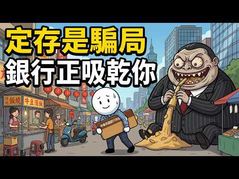 定存根本是財務自殺？揭開銀行不告訴你的吸血真相！
