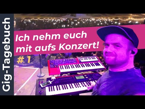 Keyboarder Gig Diary | Join me at the gig | Band Keyboarder Vlog | Part 1