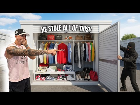 I FOUND A SHOPLIFTER'S STORAGE UNIT... FULL OF TAGGED DESIGNER CLOTHES AND ________??