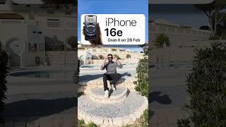 🚀 Introducing the All-New iPhone 16e! 🚀   #iPhone16e #AppleLaunch  #NextGeniPhone #TechTrends