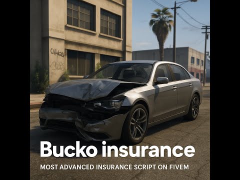 Bucko insurance | fivem script | auto framework detection