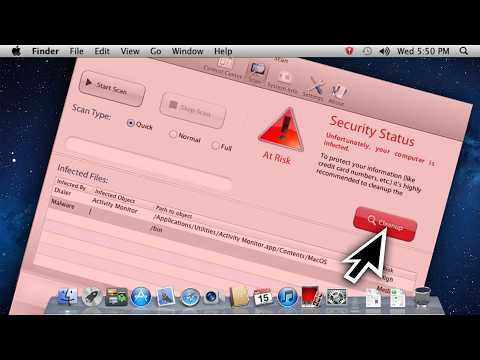 FAKE ANTIVIRUS on a MAC?