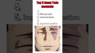 Top 5 Funniest Aoi Todo Moments in Jujutsu Kaisen #Shorts #jujutsukaisen