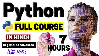 Python Full Course In Hindi | Python Tutorial For Beginners In Hindi | (With Notes) 2023