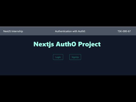 NextJS App Project For Internee.pk internship task