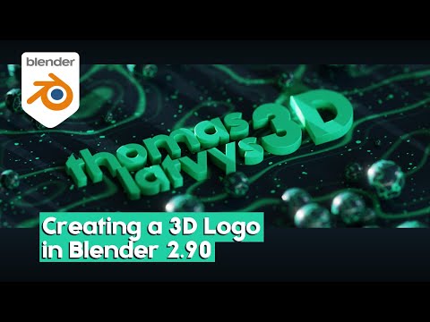 Modeling a 3D Logo in Blender