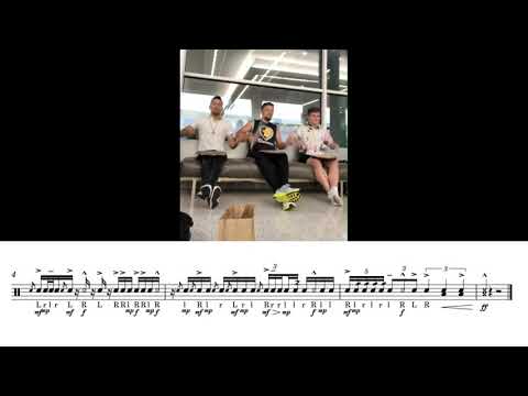 Bluecoats 2021 Move-Ins Lick (Learn the Beats)