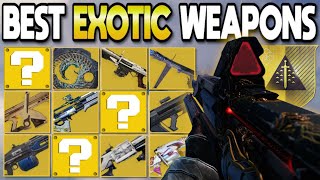 The TOP 5 BEST Exotic Weapons in EVERY SLOT! (NEW Edge of Fate Edition) | Destiny 2