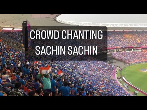 SACHIN, SACHIN CHANTS BY 130K FANS - THIS IS WHY SACHIN IS THE GOD OF CRICKET #sachintendulkar