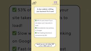🚀 a slow website is killing your business? fix it now for better growth! #webspeed