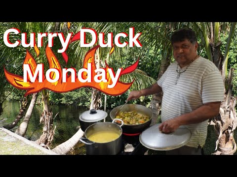 Cooking Curry Duck Dhal and Rice | Authentic Trini Style at Home