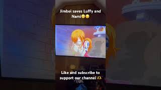 Luffy and Nami saved on Wholecake Island🔥😉🤣😍 #newbhits #onepiece