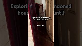 Exploring this abandoned house was fun until #urbex #abandoned #abandonedplaces #creepy #shorts