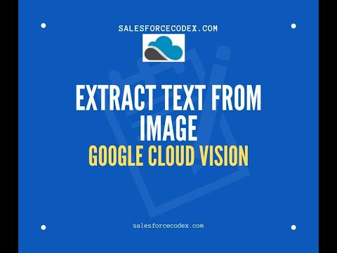 Extract Text From Image using Google Cloud Vision API