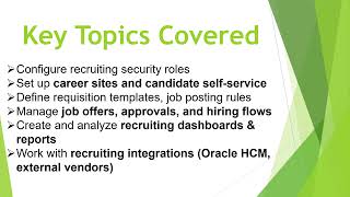 🔹 Oracle 1Z0-1069-25 Exam | Oracle Recruiting Cloud 2025 Implementation Professional 🔹