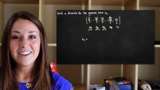 Finding a formula for the general term of the sequence (a_n) (KristaKingMath)