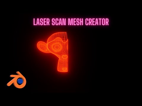 Laser scan mesh creator in blender/3danimation/Blender/Blender 3danimation/Laser scan in blender.