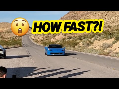 Straight piped Ferrari 458 flyby sounds like an F1 car! #shorts