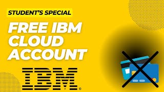 IBM CLOUD ACCOUNT SETUP FOR FREE- NO CREDIT CARD REQUIRED