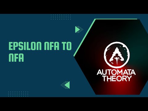Convert Epsilon NFA to NFA #NFA #automata #epsilon