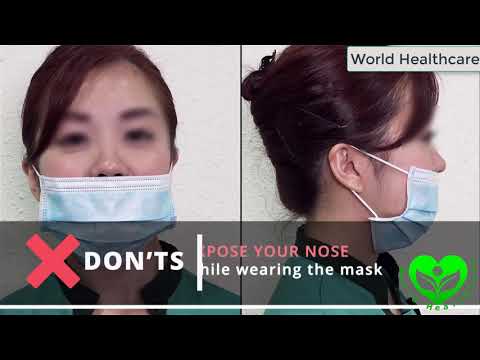 How to Wear a Surgical Mask properly
