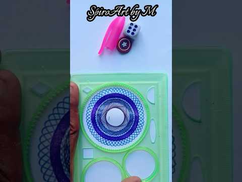 How to Create Stunning Spirograph Art Fast #shorts  #spirograph #asmr #relaxingart