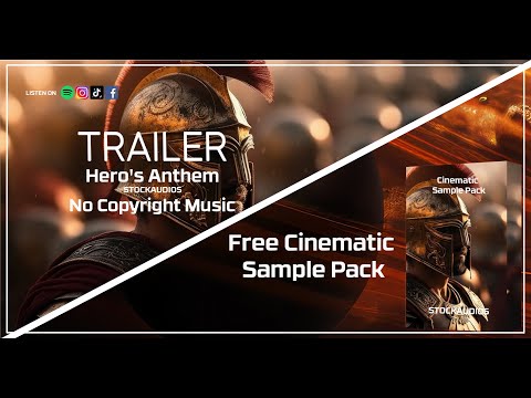 FREE Cinematic Sample Pack For Video Projects /Hero's Anthem /No copyright music/Stockaudios