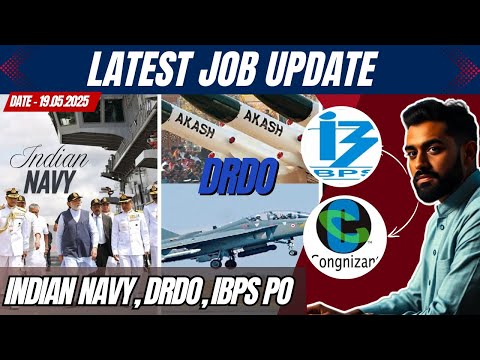 Latest Job Update: Indian Navy SSR, DRDO Technician, IBPS PO Hiring 2025 | Job Hunter Ep. 4