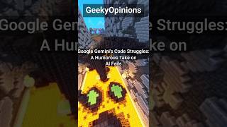 Google Gemini's Code Struggles A Humorous Take on AI Fails