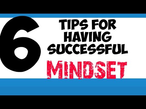6 tips For Having successful Mindset