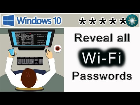 How to Reveal All Wi-Fi Passwords on Windows 10 | Show Wi-Fi Password using CMD