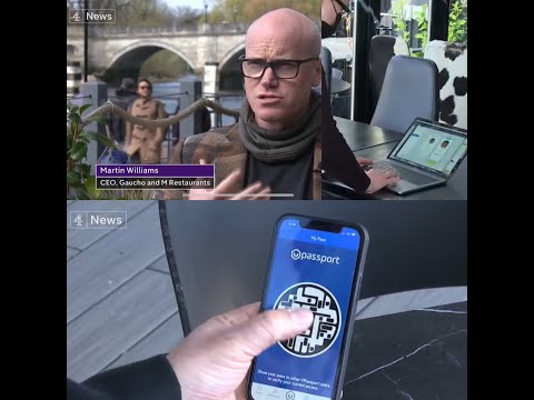 V Health Passport - Channel4 News Coverage