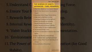 Go beyond the basics! Master habit formation with the advanced science of cues & rewards. #habits