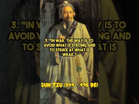 Sun Tzu - Top 5 Quotes From The Art of War