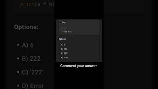 Can You Solve This Python Trick Question? 🧠💻 | Comment Your Answer!