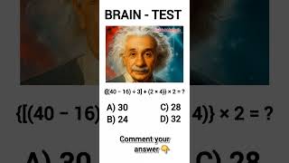🧠 Mind-Bending Math Quiz – Crack This Tough Equation! #shorts