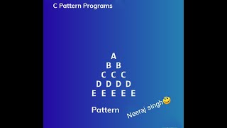 A pyramid pattern program #Short#shortvideo#firstshortvideo#youtubeshort #Coding kre