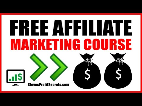 Free Affiliate Marketing Course