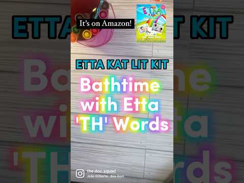 Etta Kat Lit Kit: ‘TH’ Words #preK #kinder #earlyliteracy #readingprogram #SOR #scienceofreading